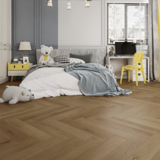 Gelasta Rigid Click Firmfit Silent Visgraat  Summerfield Naturel - Image 2