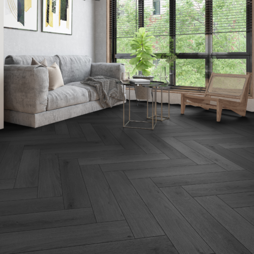 Gelasta Rigid Click Firmfit Silent Visgraat Summerfield Charcoal - Image 2