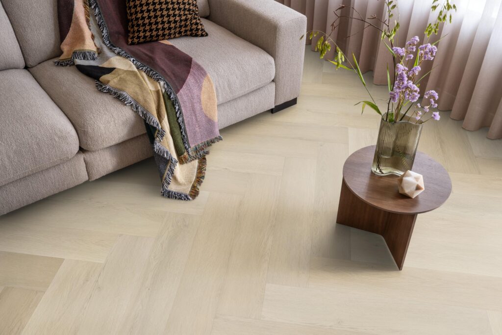 Spigato Marento visgraat dryback beige