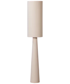 loft vloerlamp metaal/bouclé Naturel 187xø35 cm
