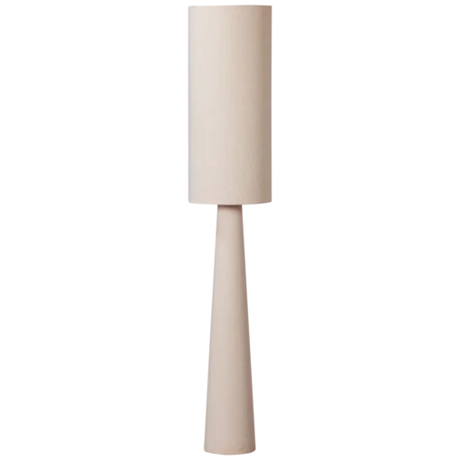 loft vloerlamp metaal/bouclé Naturel 187xø35 cm