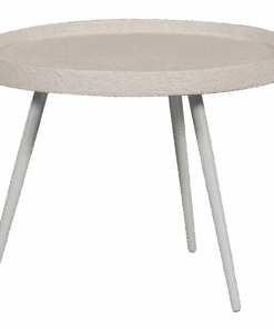 BOUNDS BIJZETTAFEL L HOUT/METAAL NATUREL 44xO58