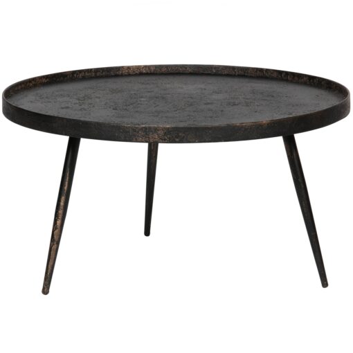 BOUNDS BIJZETTAFEL XL HOUT/METAAL ANTIQUE GOUD 40xO76 - Image 4