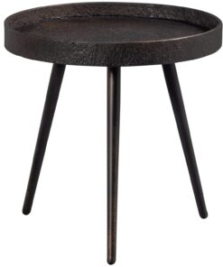 BOUNDS BIJZETTAFEL M HOUT/METAAL ANTIQUE GOUD 41xO41