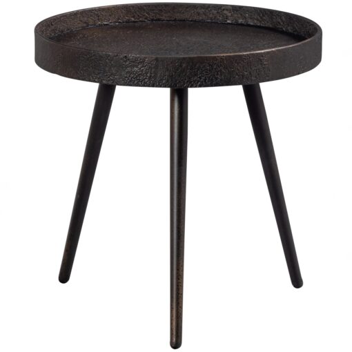 BOUNDS BIJZETTAFEL M HOUT/METAAL ANTIQUE GOUD 41xO41