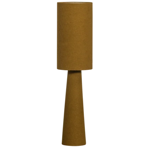 loft vloerlamp metaal/bouclé tapenade 130xø30 cm
