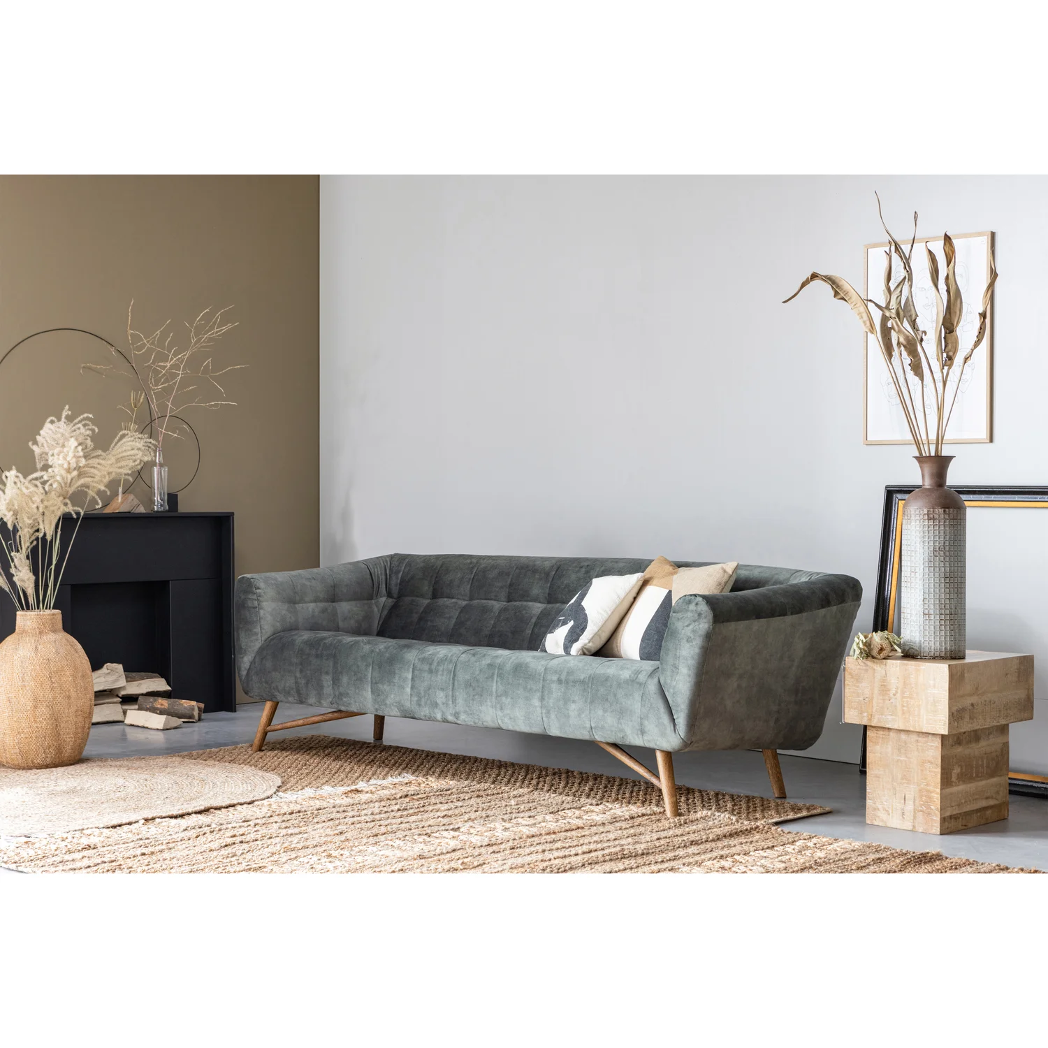 Ross vloerkleed naturel 150 cm - Image 2