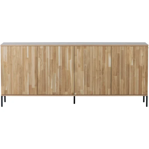 new gravure tv meubel 100 cm eiken blanke lak (fsc) - Image 7