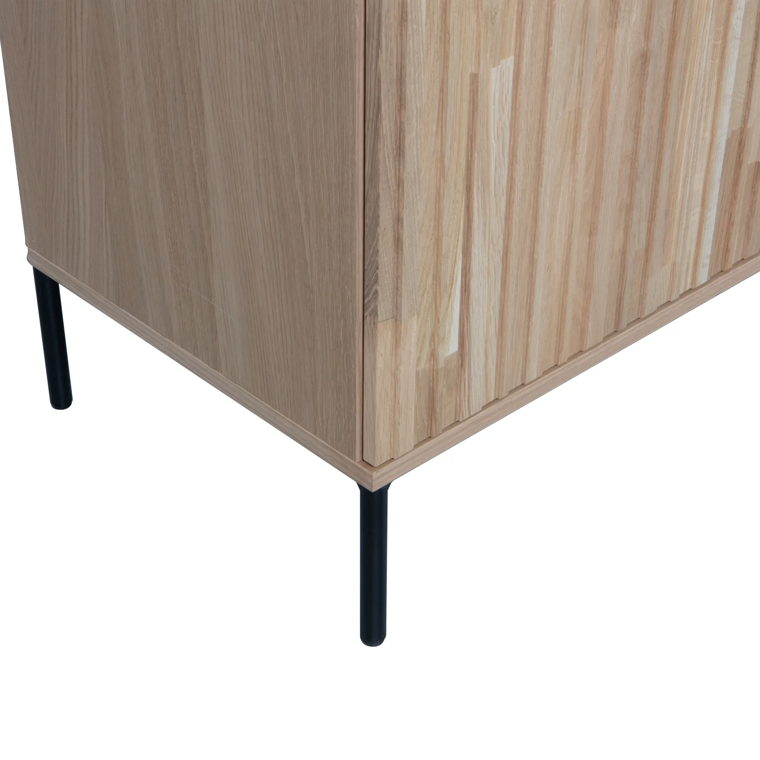 new gravure tv meubel 100 cm eiken blanke lak (fsc) - Image 5