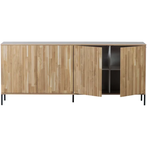 new gravure tv meubel 100 cm eiken blanke lak (fsc) - Image 3