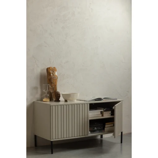 new gravure tv meubel 100 cm grenen dust (fsc) - Image 4