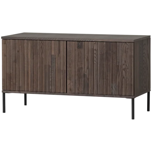 new gravure tv meubel 100 cm essen fineer espresso (fsc)