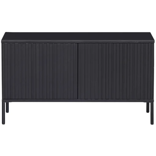 new gravure tv meubel 100 cm grenen zwart (fsc) - Image 7