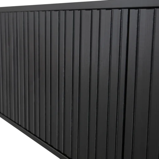 new gravure tv meubel 100 cm grenen zwart (fsc) - Image 6
