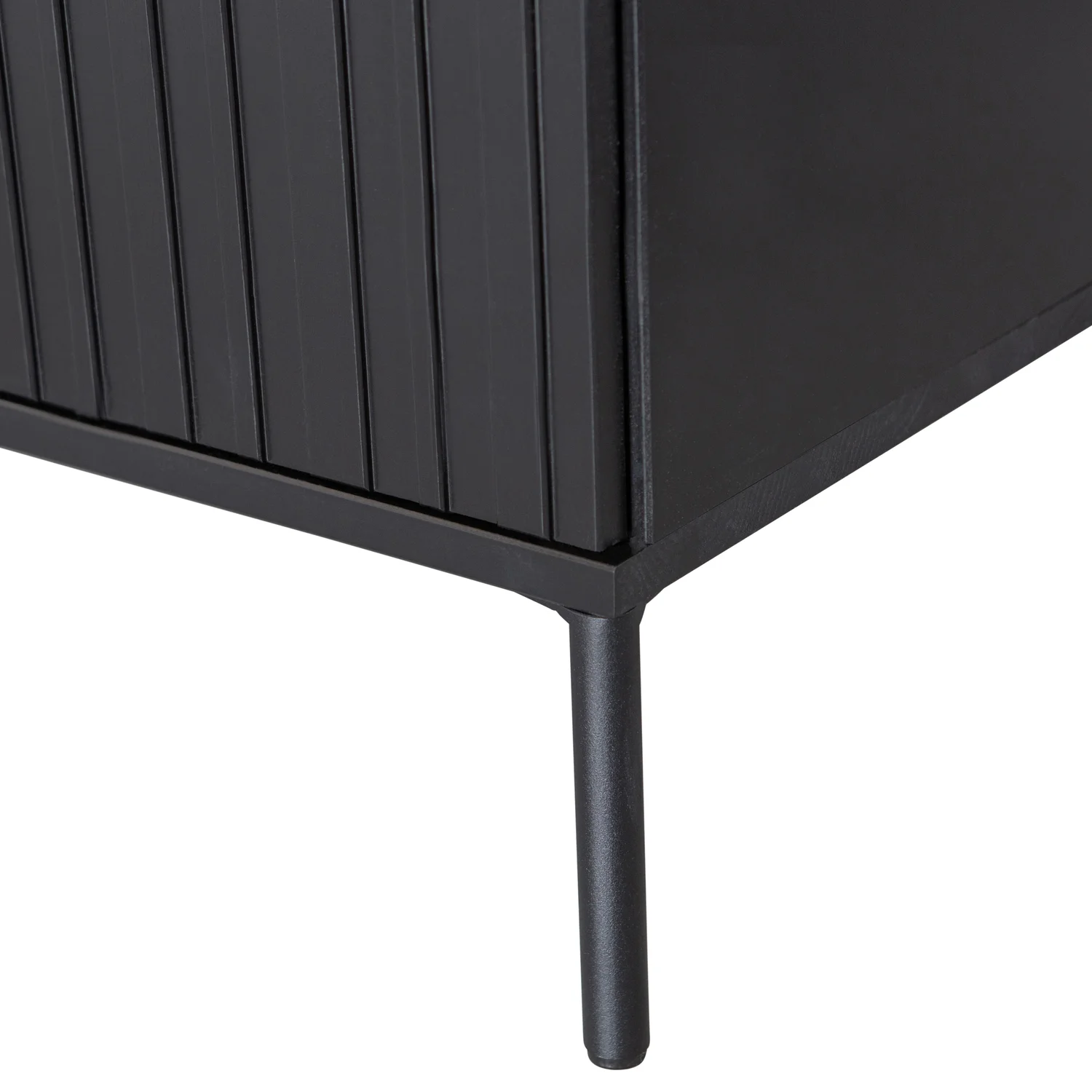 new gravure tv meubel 100 cm grenen zwart (fsc) - Image 5