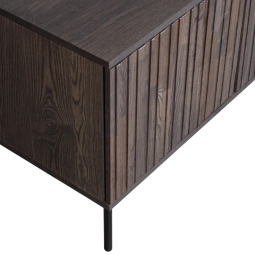 new gravure tv meubel 150 cm essen fineer espresso (fsc) - Image 3