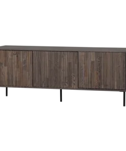 new gravure tv meubel 150 cm essen fineer espresso (fsc)