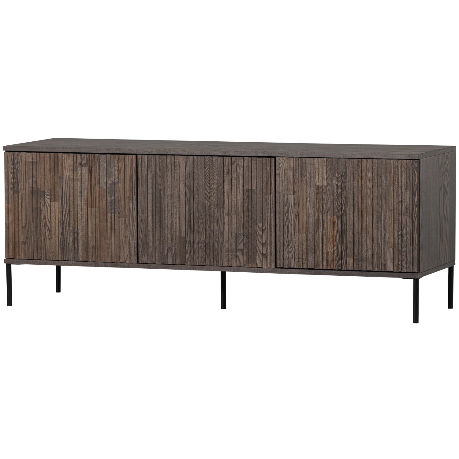 new gravure tv meubel 150 cm essen fineer espresso (fsc)