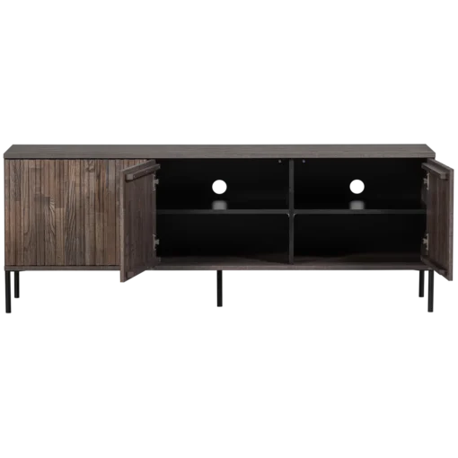 new gravure tv meubel 150 cm essen fineer espresso (fsc) - Image 5