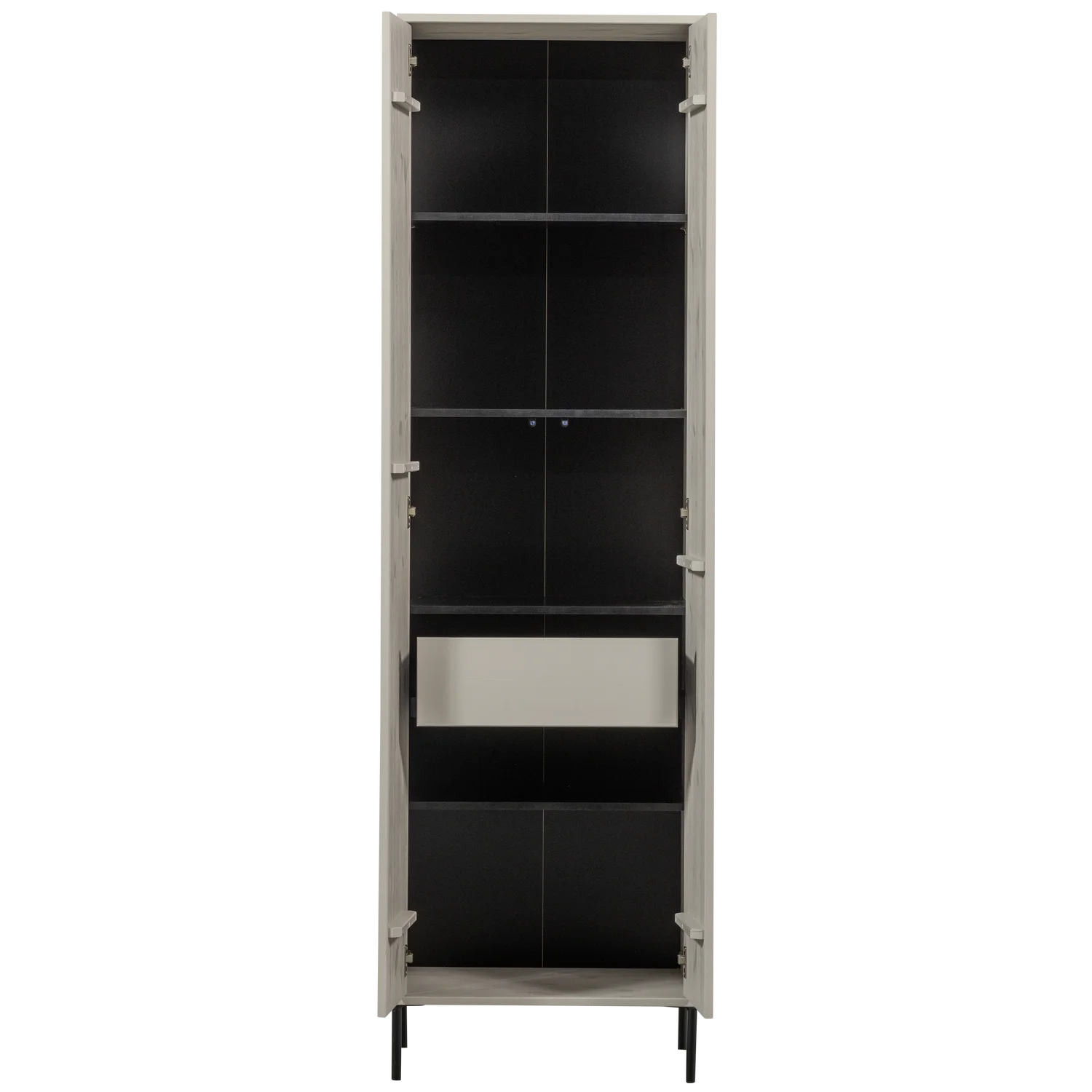 new gravure hoge kast met lade grenen dust (fsc) - Image 4
