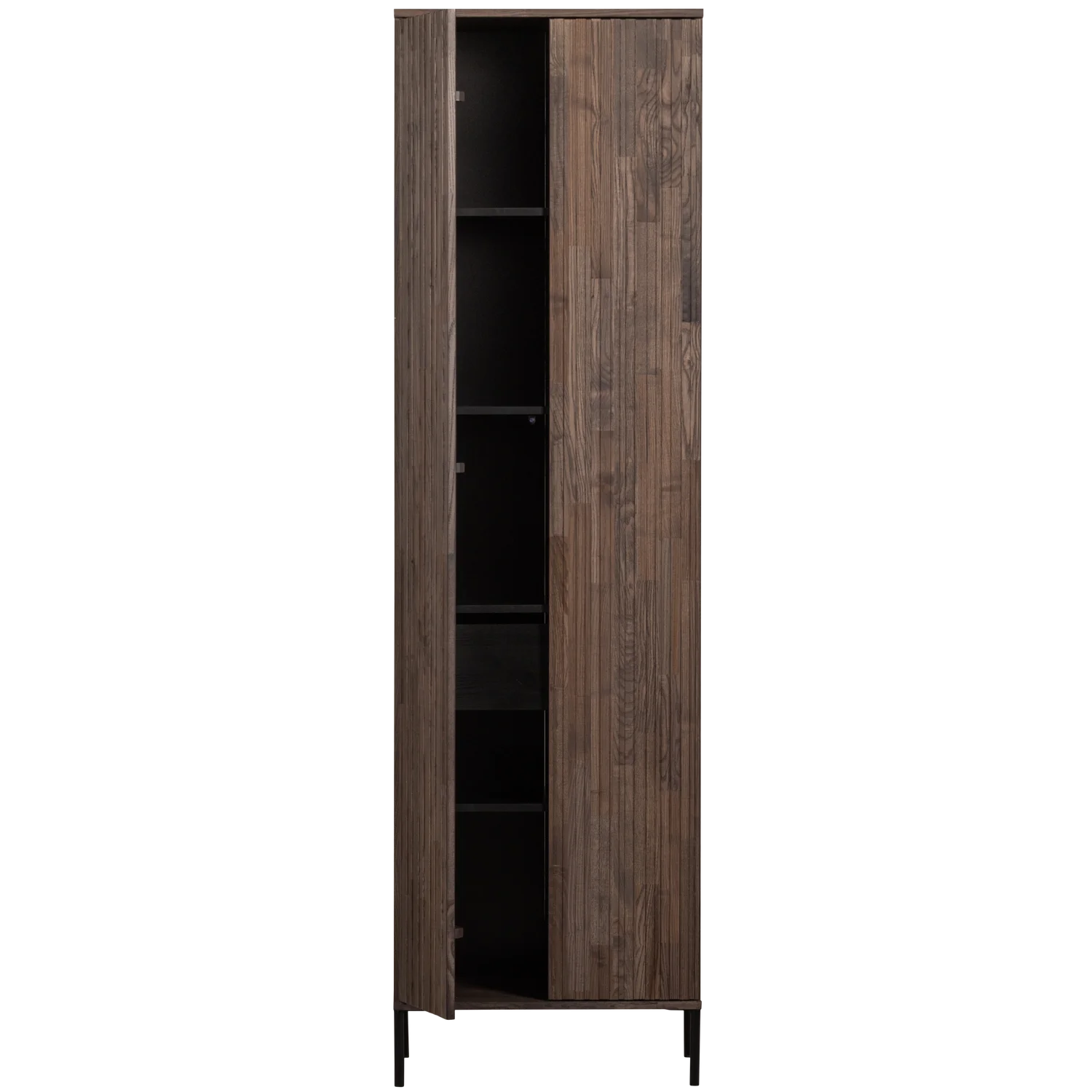 new gravure hoge kast met lade essen fineer espresso (fsc) - Image 7