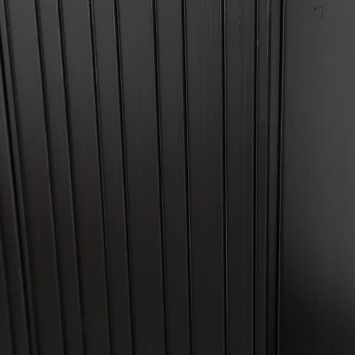 new gravure hoge kast met lade grenen zwart (fsc) - Image 7