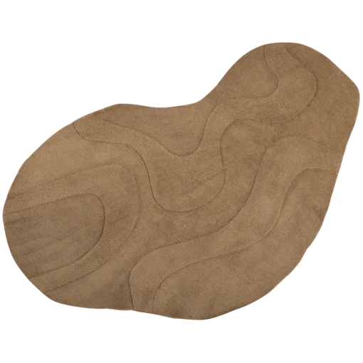 Alya vloerkleed 170 x 240 cm organisch pale brown