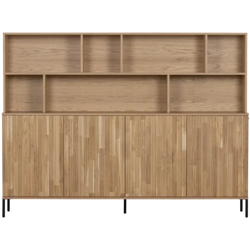 new gravure wandkast eiken blanke lak (fsc) - Image 7