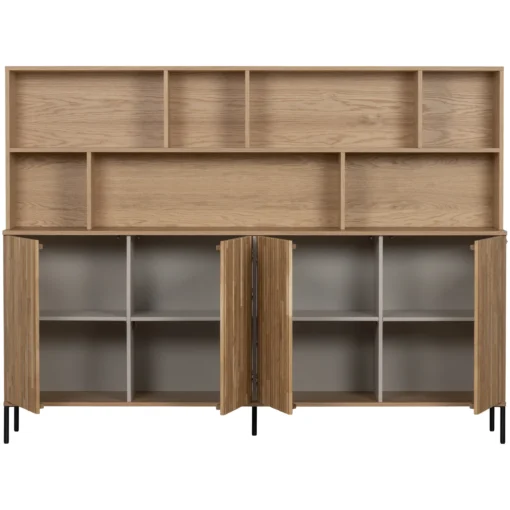 new gravure wandkast eiken blanke lak (fsc) - Image 3