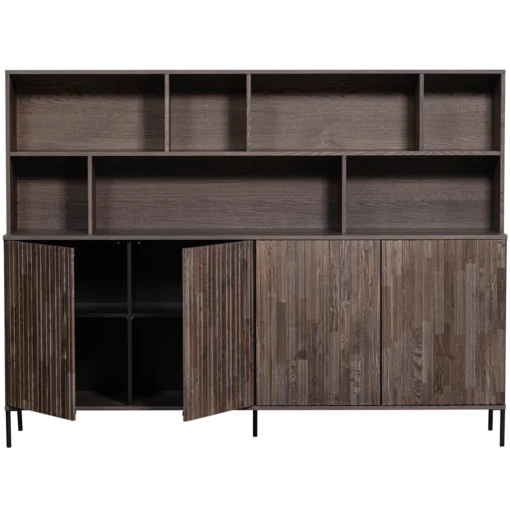new gravure wandkast essen fineer espresso (fsc) - Image 3