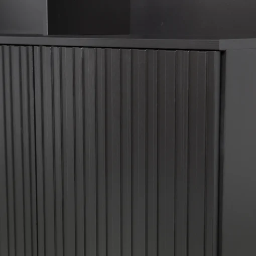 new gravure wandkast grenen zwart (fsc) - Image 5