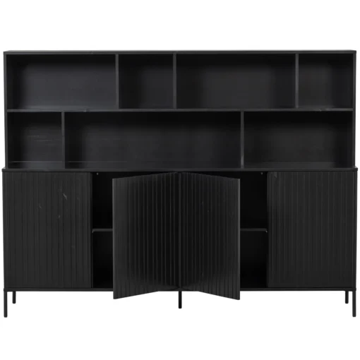 new gravure wandkast grenen zwart (fsc) - Image 3