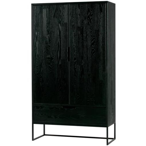 silas 2-deurs kast essen blacknight (fsc)