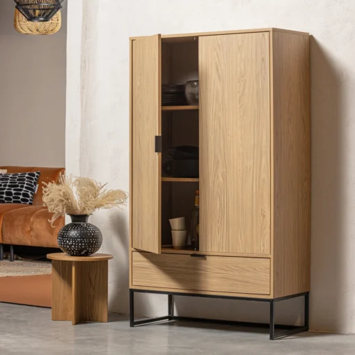 silas 2-deurs kast eiken decor (fsc) - Image 8