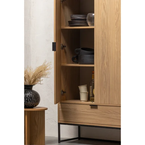 silas 2-deurs kast eiken decor (fsc) - Image 2