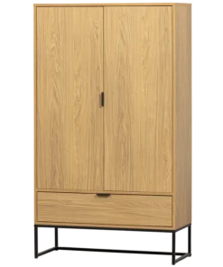 silas 2-deurs kast eiken decor (fsc)