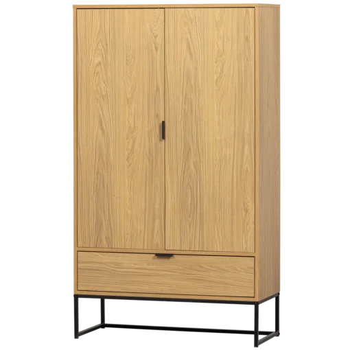 silas 2-deurs kast eiken decor (fsc)