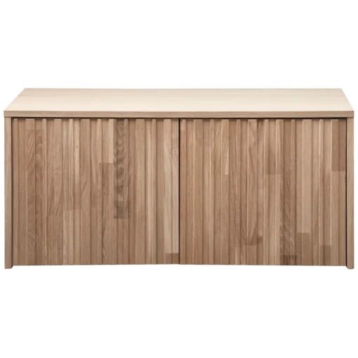 new gravure kistbank eiken blanke lak (fsc) - Image 9