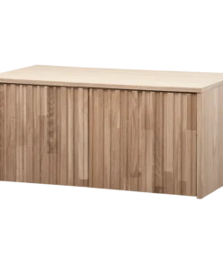 new gravure kistbank eiken blanke lak (fsc)