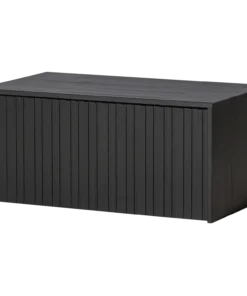 new gravure kistbank grenen zwart (fsc)