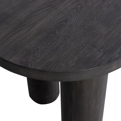 Maan organisch sidetable/bureau mdf donkerbruin - Image 6