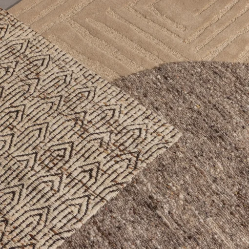 Joslin vloerkleed wol naturel melange 170 x 240 cm - Image 2