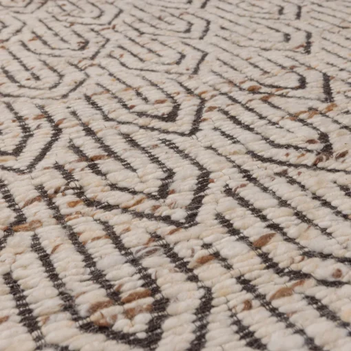 Joslin vloerkleed wol naturel melange 170 x 240 cm - Image 3