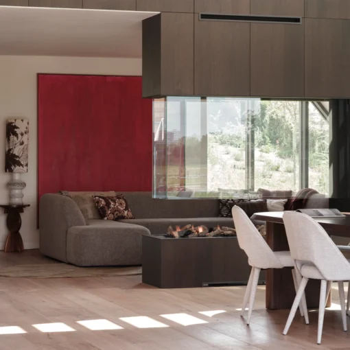 Ellips eetkamertafel mango hout walnoot 90x240 cm - Image 4