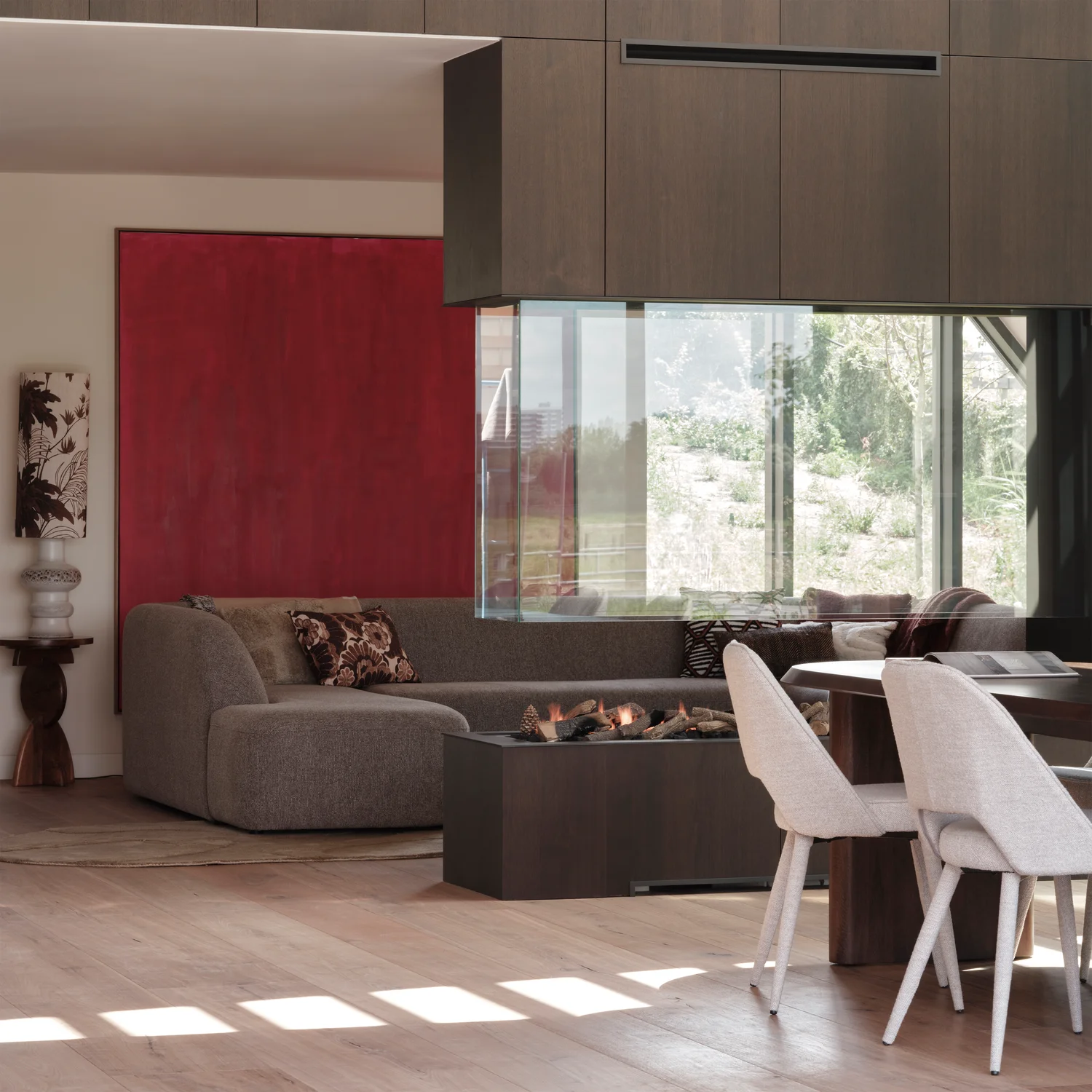 Ellips eetkamertafel mango hout walnoot 90x240 cm - Image 4