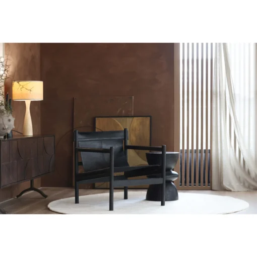 Draw dressoir mango hout walnoot - Image 9
