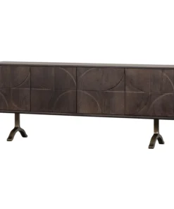 Draw dressoir mango hout walnoot