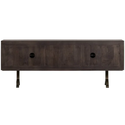 Draw dressoir mango hout walnoot - Image 4