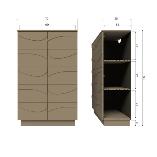 Teo kast grenen mud (fsc) - Image 4