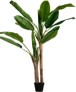 bananen plant kunstplant groen 138 cm
